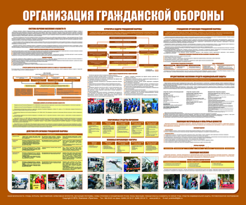 С91 Стенд по гражданской обороне и чрезвычайным ситуациям (1200х1000 мм, Пластик ПВХ 3 мм, Прямая печать на пластик ) - Стенды - Стенды по гражданской обороне и чрезвычайным ситуациям - Магазин охраны труда Протекторшоп